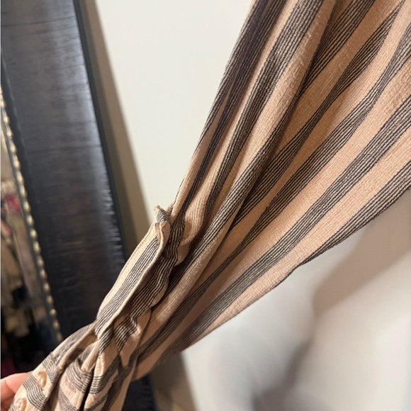 Flower & Feather Striped Button Down Shirt size 2XL women’s - Picture 3 of 7